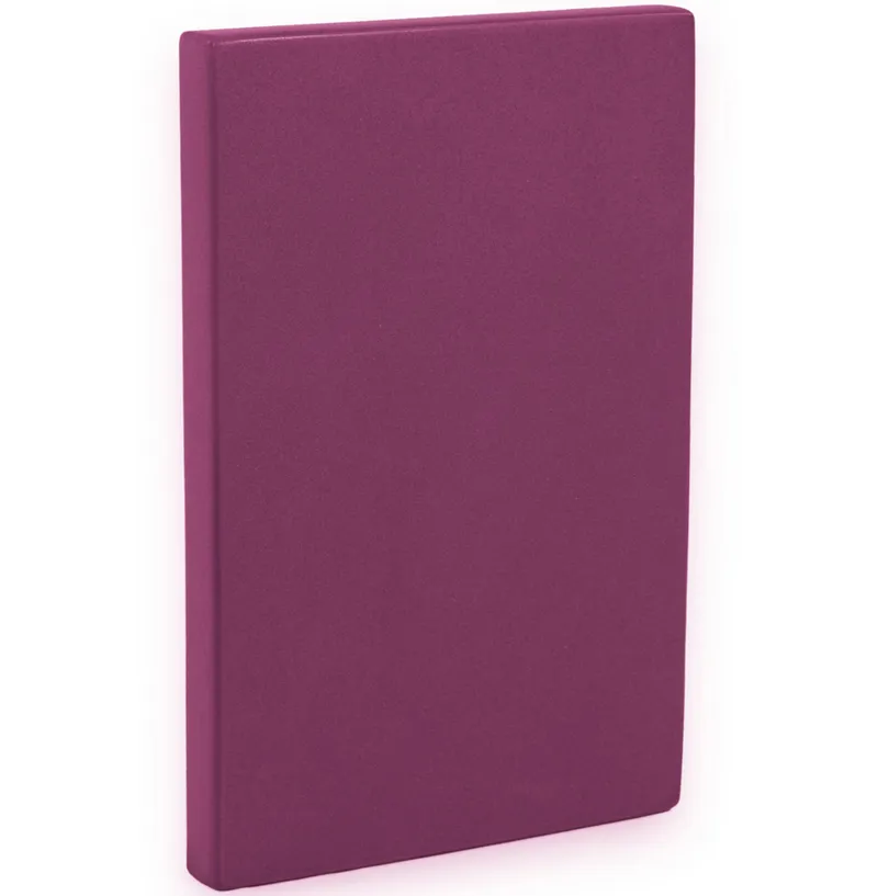 Fitness Mad EVA Foam Half Yoga Block Burgundy-5